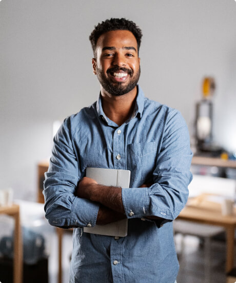 ZB Solution Team discussing project